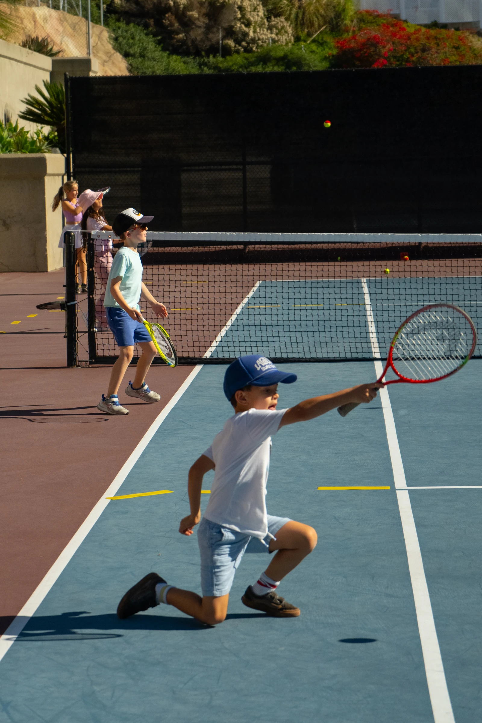 Camp action and rally play